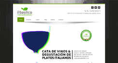 Desktop Screenshot of ilbasilico.com